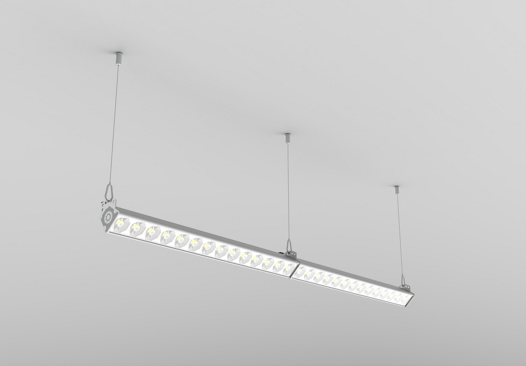 Montážní sada k zavěšení, 2x karabina + 1m dlouhé ocelové lanko pro LED světla řady LTM-X300Z