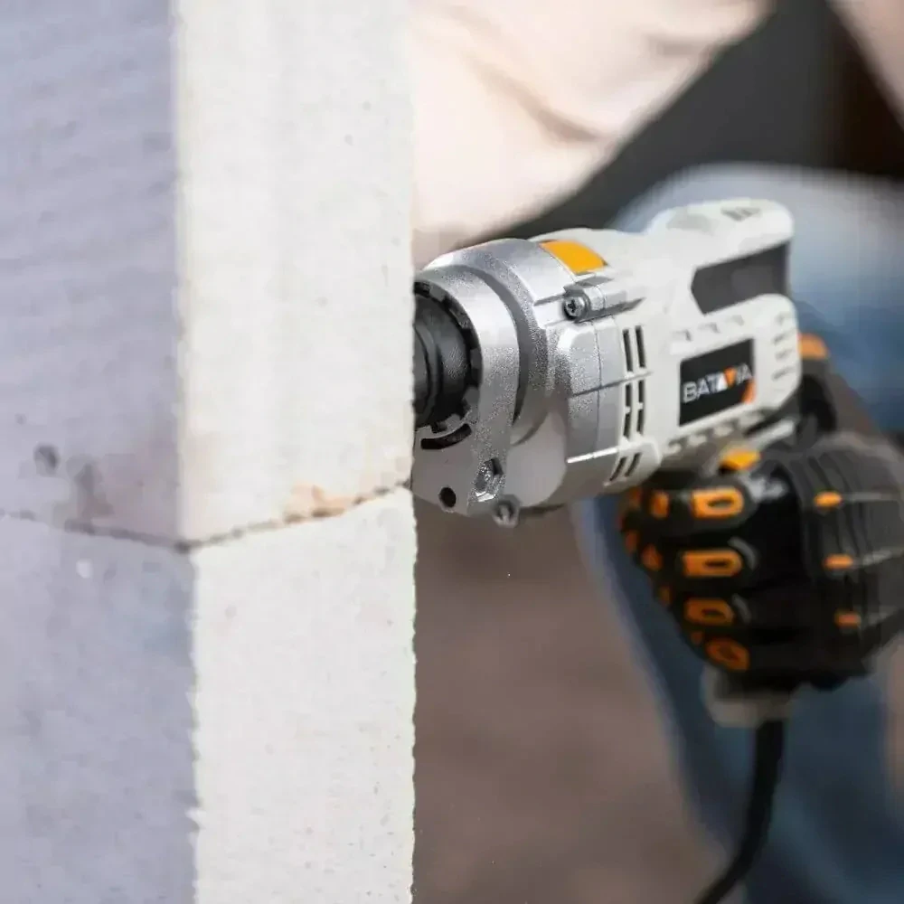 Vrtačka s příklepem 900 W, 230 V, vrtá zdivo, měkký beton, kov, dřevo a další, příklep 0 až 48.000 min-1, MAXXSERIES BATAVIA