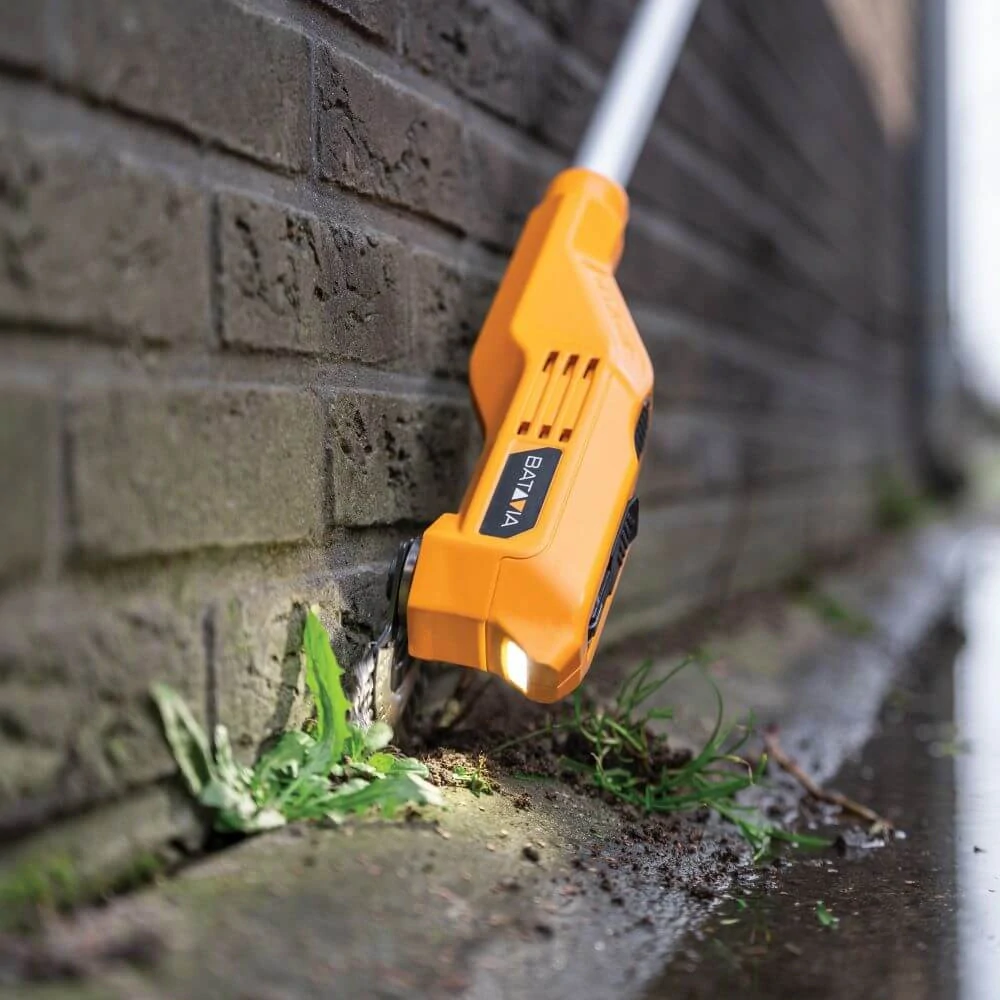 Aku bezdrátový kartáč na čištění spár, odstraňovač plevele, mechu a nečistot, 12 V, bez baterie a nabíječky FIXXBRUSH BATAVIA