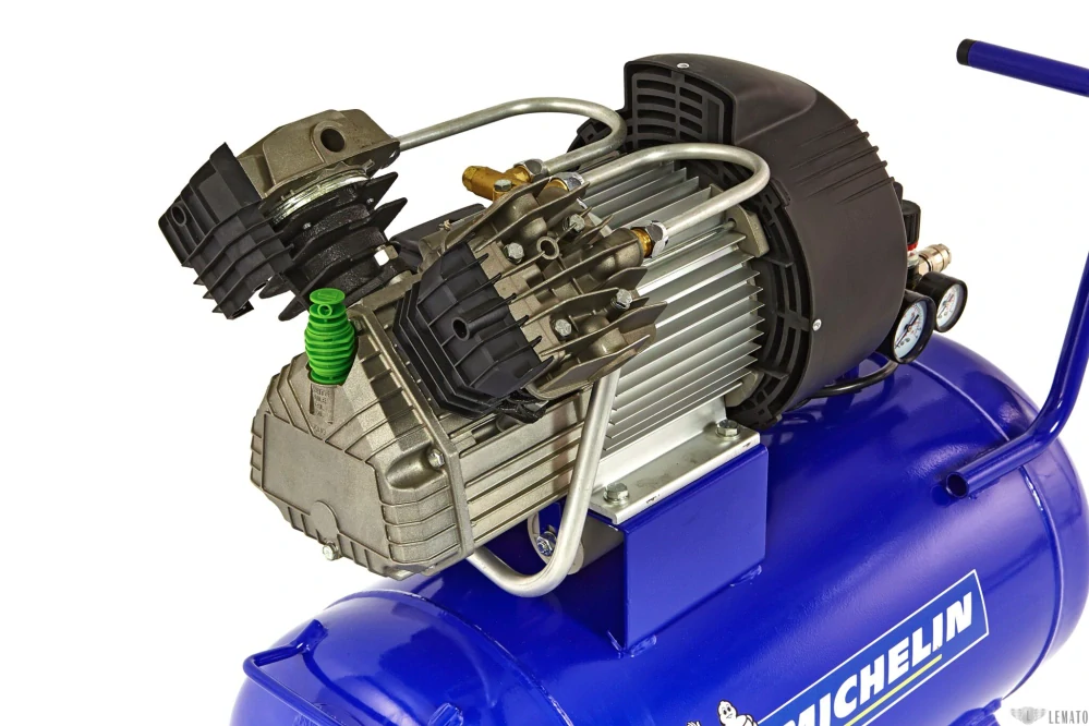 Olejový, výkonný, vzduchový kompresor, 10 barů, 50 l, 2,2 kW, 360 l/min., 230 V MICHELIN MBV 50