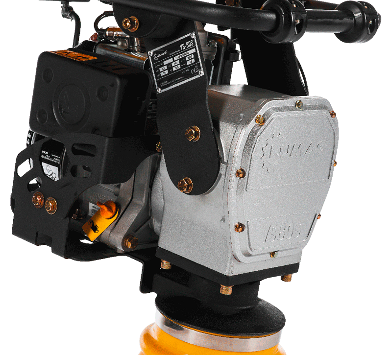 Vibrační pěch, žába, benzínový motor, 75 kg, 12 kN VS 80 S Lumag