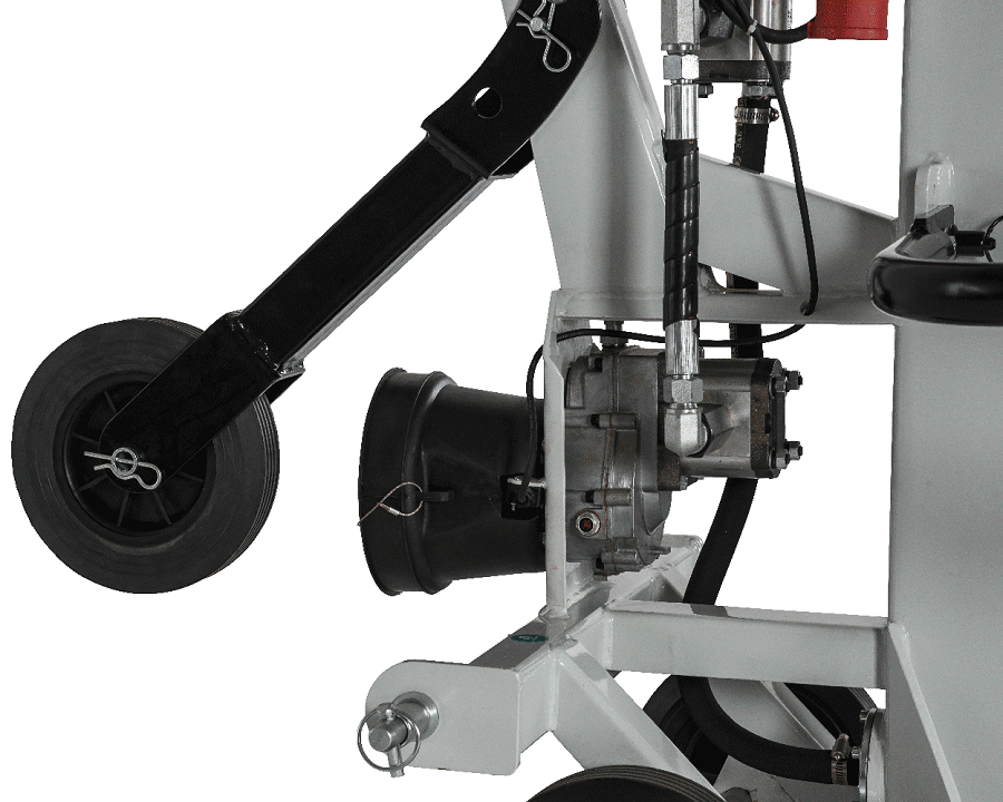 Profi štípač dřeva, štípačka s pohonem na elektromotor a na traktorovou hřídel HEZ-18N Lumag