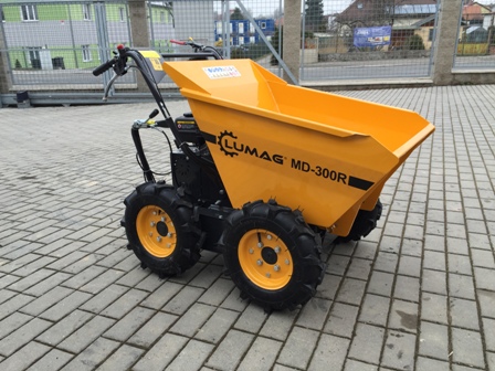 Minidumper MD 300 R, 4,1 kW, nosnost 300 kg, Lumag