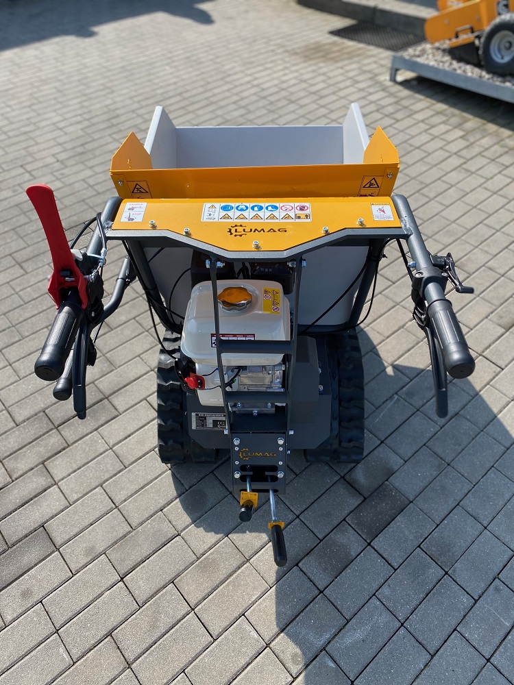 Minidumper pásový MD 400, 4,1 kW, nosnost 400 kg Lumag