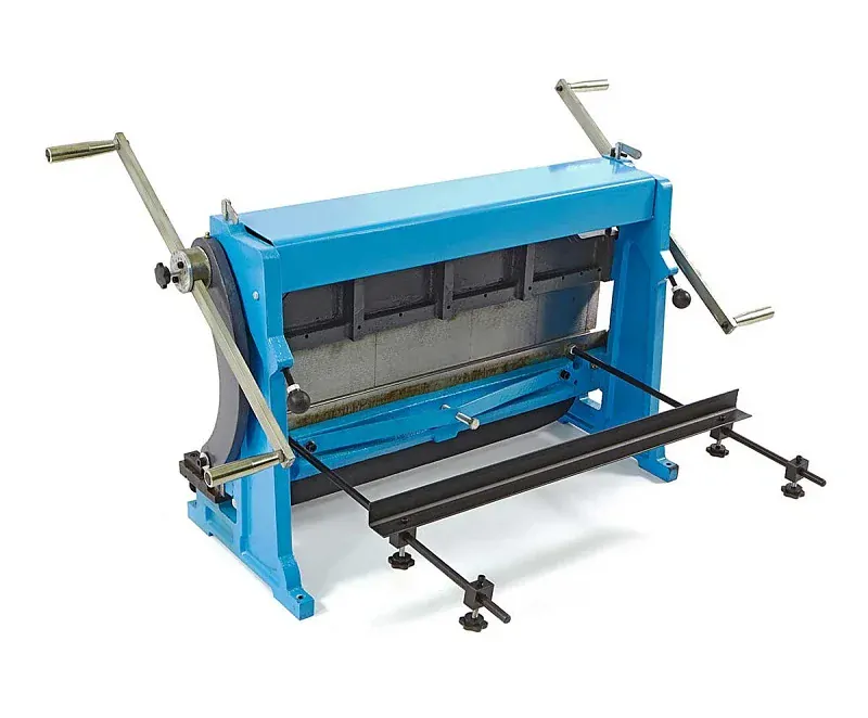 Kombinovaný stroj na plech 760 - nůžky-stáčečka-ohýbačka plechu, 3 v 1, 760 mm, 140 kg