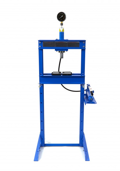 12 t rámový dílenský hydraulický lis, 76 kg