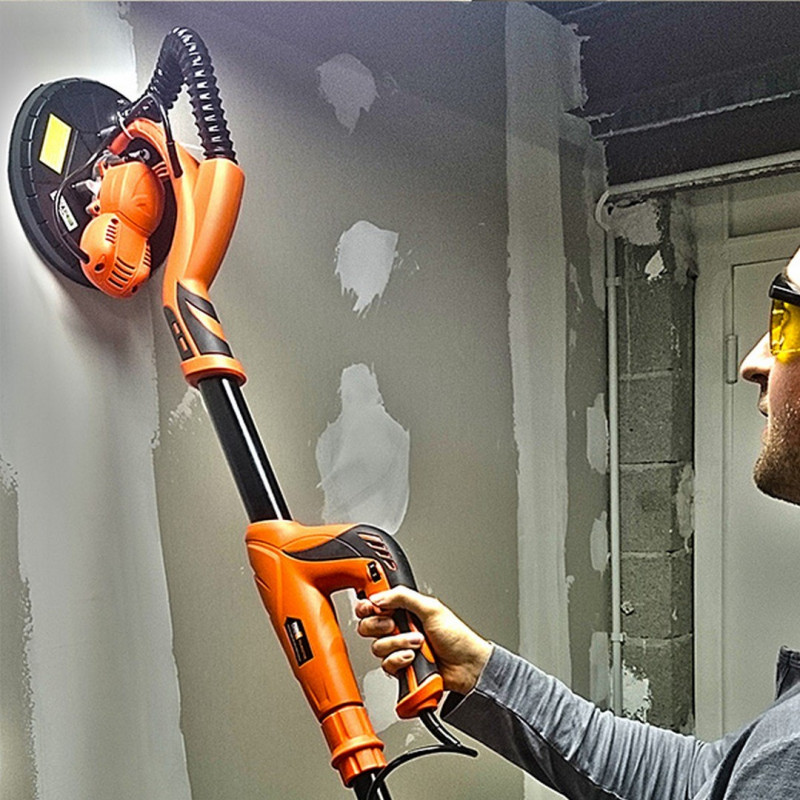 Bruska na podlahy, stěny, stropy, na sádrokarton, omítky a další materiály a povrchy, Brushless - bezkartáčový motor, 400 W, 225 mm FPG-INDUCTION-1 FEIDER - VÝPRODEJ