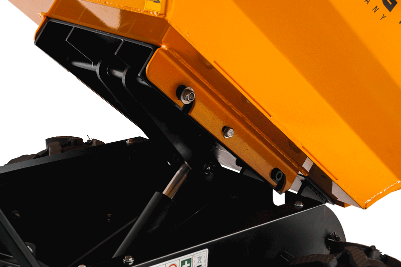 Elelektrický kolový minidumper MD 500 EK, 1000 W, nosnost 500 kg Lumag