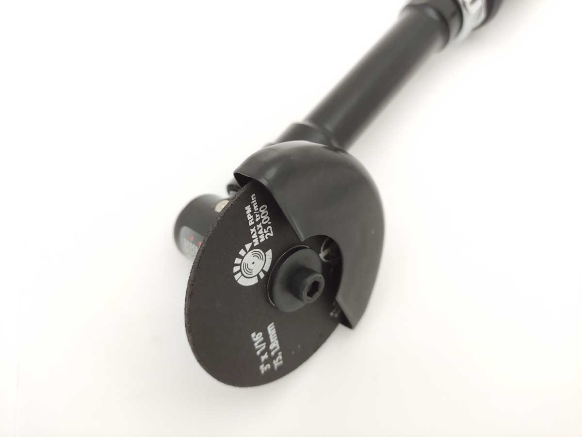 Vzduchová úhlová bruska , extra dlouhá 310 mm , WELZH