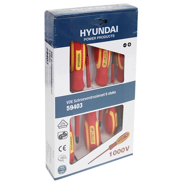 Sada šroubováků VDE 6 kusů HYUNDAI