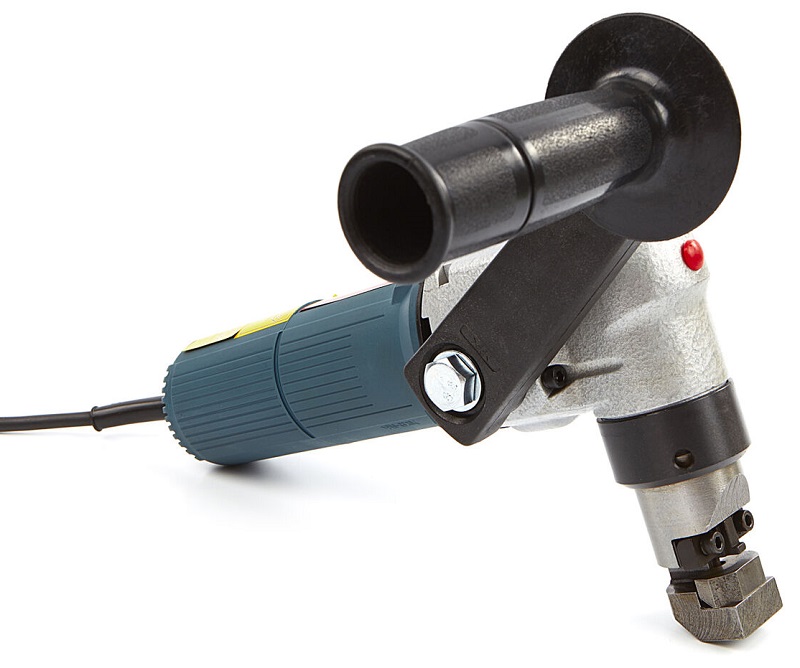 Prostřihovač plechu 625 W, 4 mm, dvě střihací hlavy, model 1-A