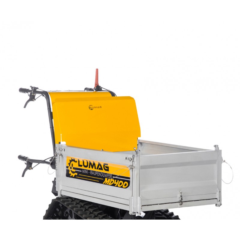 Minidumper pásový MD 400, 4,1 kW, nosnost 400 kg Lumag