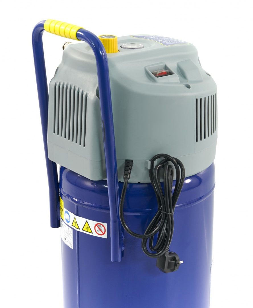 Bezolejový, vertikální, přímo hnaný kompresor, 8 barů, 50 l, 1,5 kW, 220 l/min, 230V, MICHELIN MVX 50/2