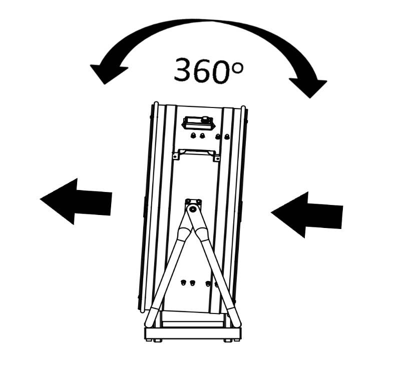Profesionální ventilátor s max. průtokem vzduchu 10.200 m3/hod, krytím IP44, průměrem 75cm a 2 rychlosti, DF30P MASTER