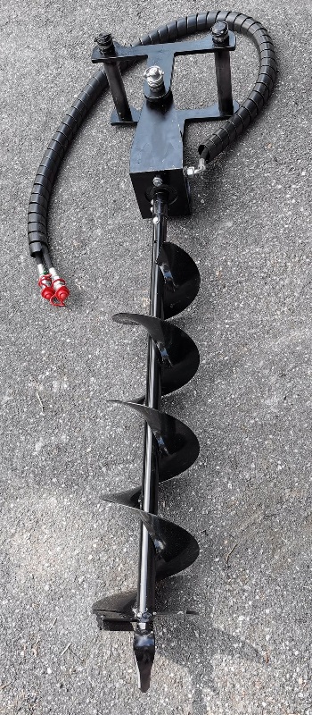 Hydraulická vrtací souprava se třemi vrtáky pro bagry Elgo Plus