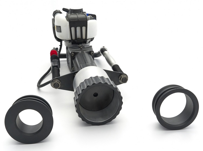 Motorové beranidlo pro zatloukání kůlů, benzínové 4-taktní, 1500 W, 1,6 Nm, 20-55 J