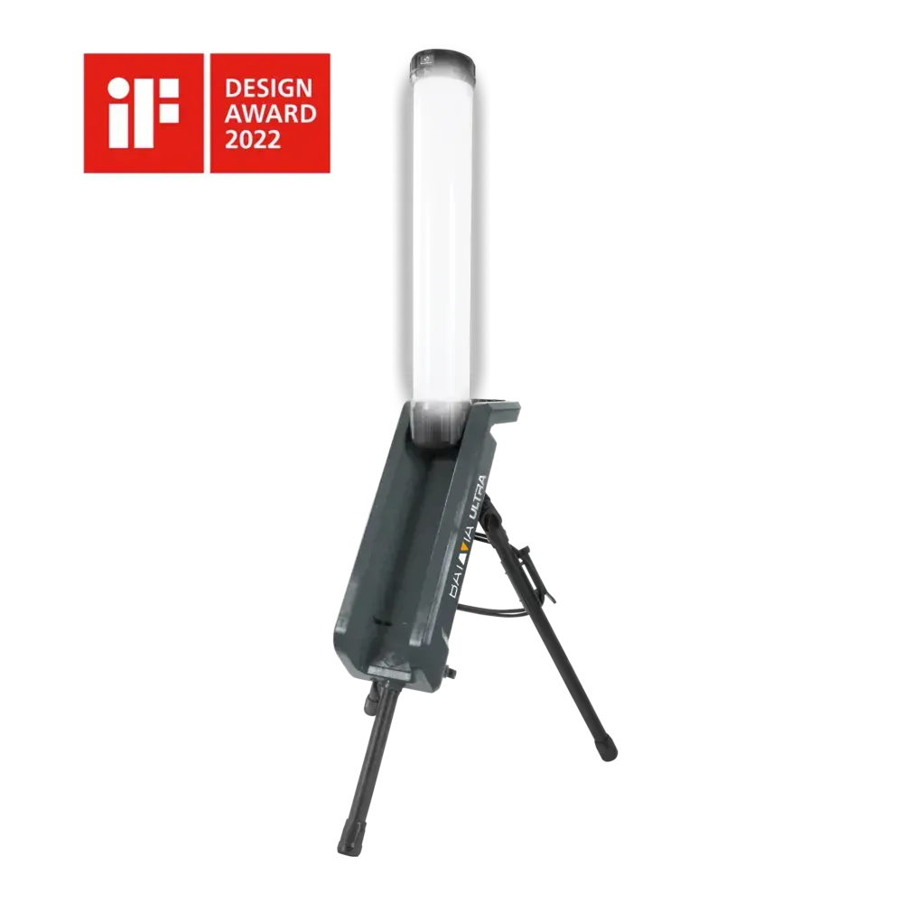 Aku bezdrátové LED hybridní 360º stavební a pracovní světlo, Li-Ion 18V/230V, LED 25W, 6500K, IP54, bez baterie a nabíječky, bateriová platforma MAXXPACK ULTRA BATAVIA