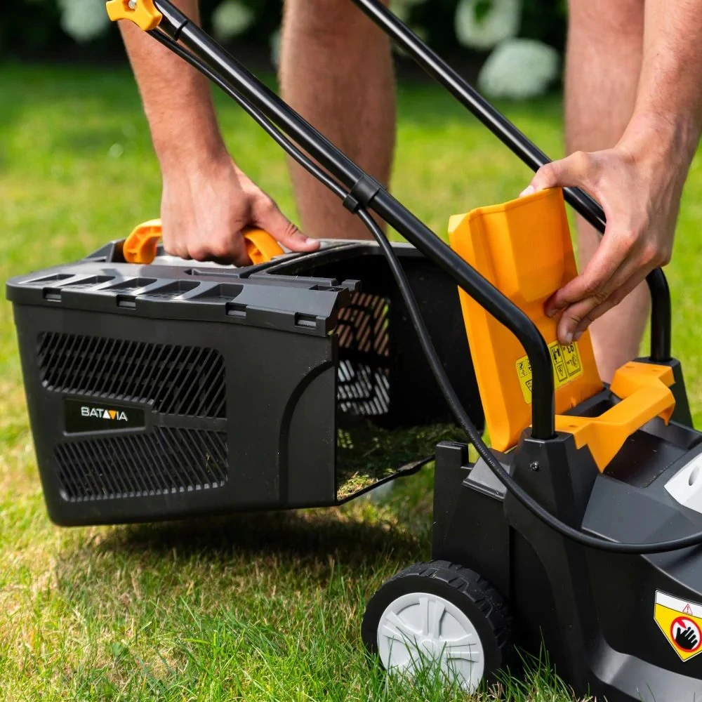 Aku bezdrátová sekačka na trávu, výška sečení 30 - 60 mm, včetně mulčování, 18V Li-Ion, bez baterie a nabíječky MAXXPACK BATAVIA 7064713