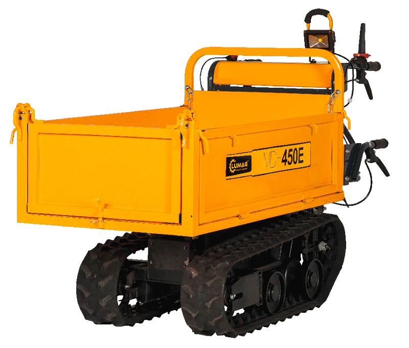 Mini dumper Elektrický MD-450E, 800 W, nosnost 450 kg Lumag