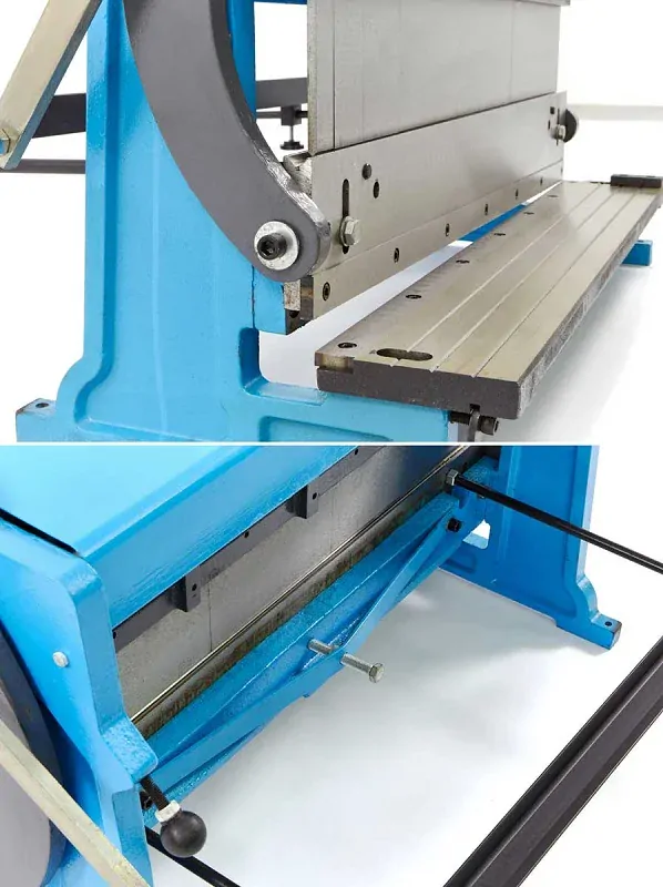 Kombinovaný stroj na plech 760 - nůžky-stáčečka-ohýbačka plechu, 3 v 1, 760 mm, 140 kg