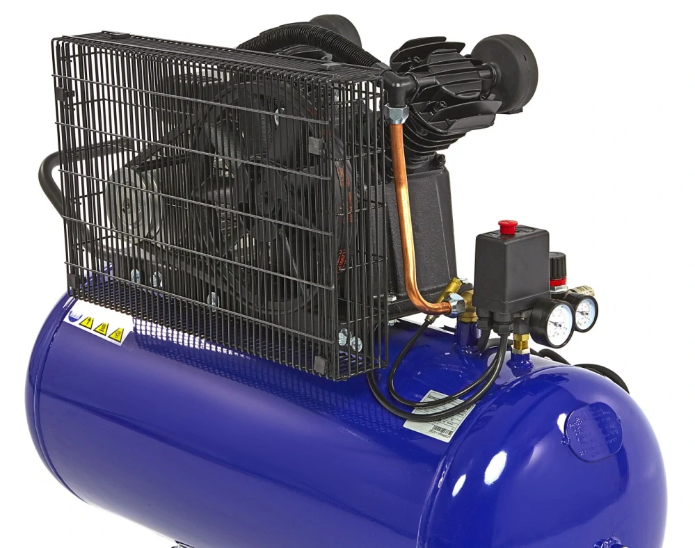 Olejový, výkonný, vzduchový kompresor s řemenovým pohonem, 10 barů, 50 l, 2,2 kW, 350 l/min., 230 V MICHELIN VCX 50/3