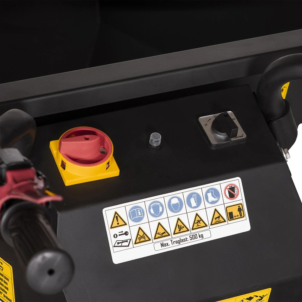 Minidumper elektrický MD 500EKN, 1000 W, 48 V, nosnost 500 kg Lumag