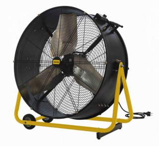 Profesionální ventilátor s max. průtokem vzduchu 10.200 m3/hod, krytím IP44, průměrem 75cm a 2 rychlosti, DF30P MASTER