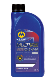 Morris Multivis ADT C3 5W-40, plně syntetický motorový olej, pro PD motory, 1l