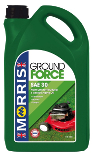 Morris Ground Force SAE 30, prémiový motorový olej pro 4T zahradní techniku, 5 l