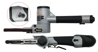 Vzduchová pásová bruska 10 x 330 mm , WELZH