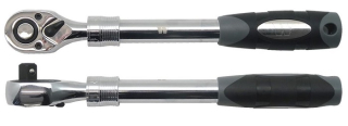 Ráčna teleskopická 1/2" 72 zubů, 340 - 480 mm, s přepínací páčkou a vyhazovákem, Welzh