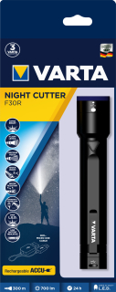 Svítilna Night Cutter F30R, prémiová LED svítilna, dobíjecí, 700 lumenů VARTA