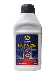 Morris DOT 4 ESP, univerzální brzdová a spojková kapalina, 500 ml