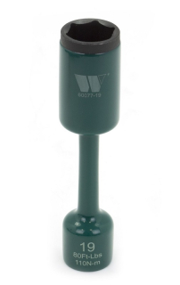 Hlavice nástrčná prodloužená pro rázové utahováky 1/2", 19 mm, CrMo, 6-ti hran, Welzh