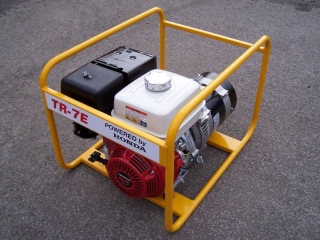 Jednofázová benzínová elektrocentrála, generátor, motor HONDA, 7,0 kVA, TR-7E AVR NTC