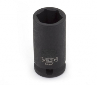 Hlavice nástrčná 3/4", pro rázové utahováky, CrMo, 22 mm, Welzh
