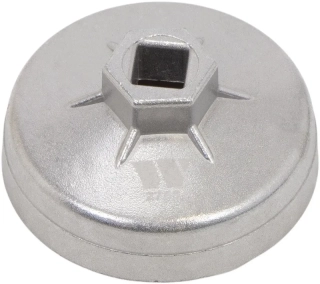 Klíč na povolení krytu olejového filtru pro vozy Audi, BMW, Mercedes-Benz, Opel, VW, 74 mm, 14 hran, Welzh