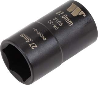 Hlavice nástrčná 1/2", 27.0 mm a 27.5 mm, pro rázové utahováky, Welzh