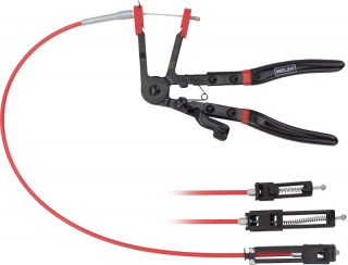 Kleště na hadicové spony, flexibilní, s výměnnými hlavami, Welzh