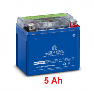 Motobaterie AMPERA iGEL, 5 Ah, 12 V, ATX5L-G