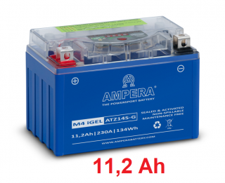 Motobaterie AMPERA iGEL, 11,2 Ah, 12 V, ATZ14S-G