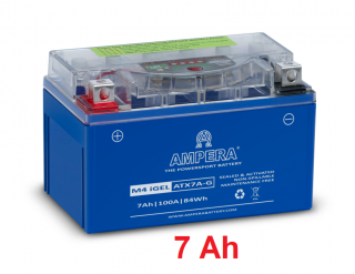 Motobaterie AMPERA iGEL, 7 Ah, 12 V, ATX7A-G
