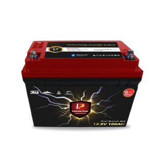 Trakční baterie 100 Ah, 12,8 V, Perfektium LiFePo4 Lithium, přes 4000 cyklů, 6 let záruka, se Smart BMS, Bluetooth a vyhřívací fólií, PF-12.8V 100Ah Perfektium
