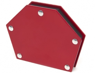 Přídržný magnet pro svařování v úhlu, velikost 117 x 90 mm, magnetická síla 22 kg