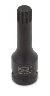Hlavice zástrčná 1/2" XZN, M18, Welzh