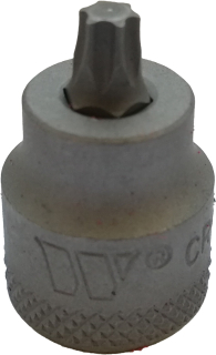 Hlavice zástrčná 3/8", Torx T10, extra krátká, Welzh