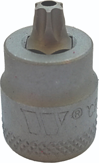 Hlavice zástrčná 3/8", Torx T40H, extra krátká, Welzh