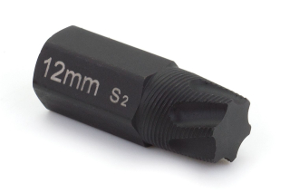 Speciálně tvarovaný bit Torx na vytahování zalomených šroubů, 8 mm, Welzh