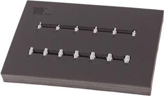 Nástrčné hlavice 1/4", 6 hran, 4 - 14 mm, CrV, sada 13 dílů, Welzh