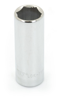 Hlavice prodloužená Lok-Typ nástrčná 1/4", 7 mm, 6 hran, CrV, Welzh